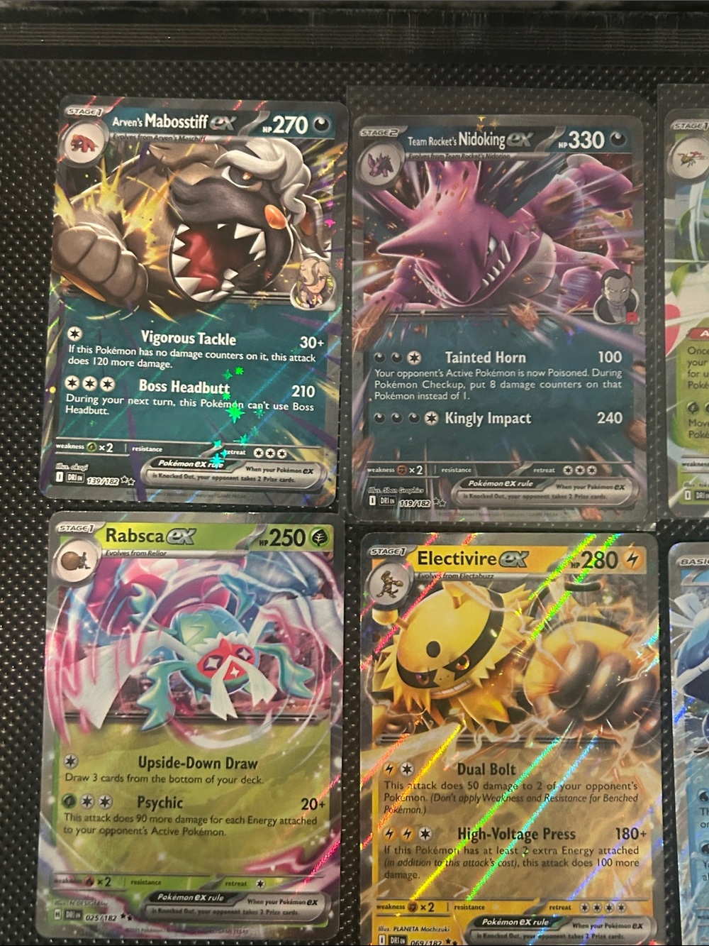 Pokemon EX Card lot 10 Holo cards from Destined Rivals Set M/NM - Picture 2 of 4